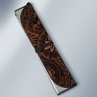 Kanoa Hawai'i Hibiscus Auto Sun Shade Polynesian Tribal Tattoo Pattern Floral Elements LT9 - Polynesian Pride