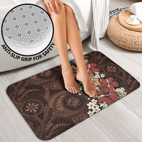 Kanoa Hawai'i Hibiscus Bathroom Set Polynesian Tribal Tattoo Pattern Floral Elements LT9 - Polynesian Pride