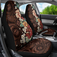Kanoa Hawai'i Hibiscus Car Seat Cover Polynesian Tribal Tattoo Pattern Floral Elements LT9 - Polynesian Pride