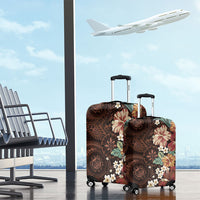 Kanoa Hawai'i Hibiscus Luggage Cover Polynesian Tribal Tattoo Pattern Floral Elements LT9 - Polynesian Pride