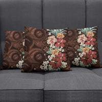 Kanoa Hawai'i Hibiscus Pillow Cover Polynesian Tribal Tattoo Pattern Floral Elements LT9 - Polynesian Pride