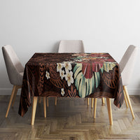 Kanoa Hawai'i Hibiscus Tablecloth Polynesian Tribal Tattoo Pattern Floral Elements LT9 - Polynesian Pride