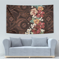 Kanoa Hawai'i Hibiscus Tapestry Polynesian Tribal Tattoo Pattern Floral Elements LT9 - Polynesian Pride