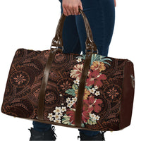 Kanoa Hawai'i Hibiscus Travel Bag Polynesian Tribal Tattoo Pattern Floral Elements LT9 - Polynesian Pride