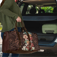 Kanoa Hawai'i Hibiscus Travel Bag Polynesian Tribal Tattoo Pattern Floral Elements LT9 - Polynesian Pride