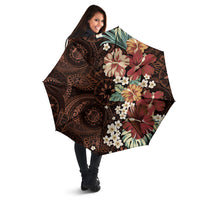 Kanoa Hawai'i Hibiscus Umbrella Polynesian Tribal Tattoo Pattern Floral Elements LT9 - Polynesian Pride