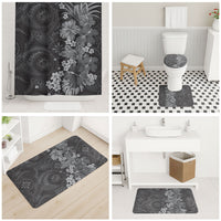 Pauli Hawai'i Hibiscus Bathroom Set Polynesian Tribal Tattoo Pattern Floral Elements LT9 - Polynesian Pride