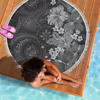 Pauli Hawai'i Hibiscus Beach Blanket Polynesian Tribal Tattoo Pattern Floral Elements LT9 - Polynesian Pride