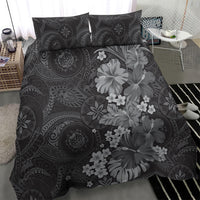 Pauli Hawai'i Hibiscus Bedding Set Polynesian Tribal Tattoo Pattern Floral Elements LT9 - Polynesian Pride