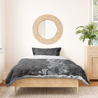 Pauli Hawai'i Hibiscus Bedding Set Polynesian Tribal Tattoo Pattern Floral Elements LT9 - Polynesian Pride