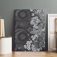 Pauli Hawai'i Hibiscus Canvas Wall Art Polynesian Tribal Tattoo Pattern Floral Elements LT9 - Polynesian Pride
