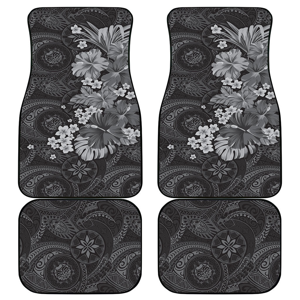 Pauli Hawai'i Hibiscus Car Mats Polynesian Tribal Tattoo Pattern Floral Elements LT9 - Polynesian Pride