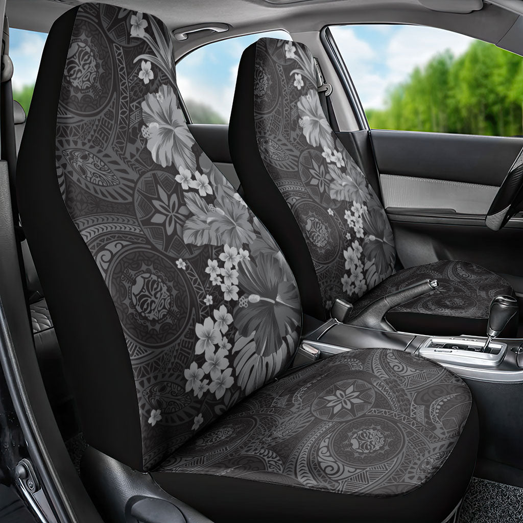 Pauli Hawai'i Hibiscus Car Seat Cover Polynesian Tribal Tattoo Pattern Floral Elements LT9 - Polynesian Pride