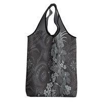 Pauli Hawai'i Hibiscus Grocery Bag Polynesian Tribal Tattoo Pattern Floral Elements LT9 - Polynesian Pride