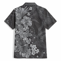 Pauli Hawai'i Hibiscus Hawaiian Shirt Polynesian Tribal Tattoo Pattern Floral Elements LT9 - Polynesian Pride