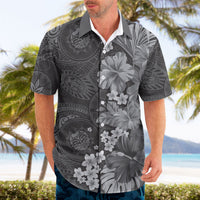 Pauli Hawai'i Hibiscus Hawaiian Shirt Polynesian Tribal Tattoo Pattern Floral Elements LT9 - Polynesian Pride