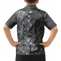 Pauli Hawai'i Hibiscus Hawaiian Shirt Polynesian Tribal Tattoo Pattern Floral Elements LT9 - Polynesian Pride