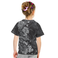 Pauli Hawai'i Hibiscus Kid T Shirt Polynesian Tribal Tattoo Pattern Floral Elements LT9 - Polynesian Pride