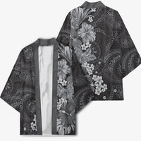 Pauli Hawai'i Hibiscus Kimono Polynesian Tribal Tattoo Pattern Floral Elements LT9 - Polynesian Pride