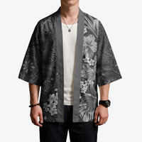 Pauli Hawai'i Hibiscus Kimono Polynesian Tribal Tattoo Pattern Floral Elements LT9 - Polynesian Pride