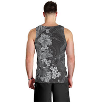Pauli Hawai'i Hibiscus Men Tank Top Polynesian Tribal Tattoo Pattern Floral Elements LT9 - Polynesian Pride