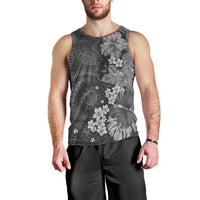 Pauli Hawai'i Hibiscus Men Tank Top Polynesian Tribal Tattoo Pattern Floral Elements LT9 - Polynesian Pride