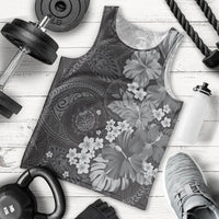 Pauli Hawai'i Hibiscus Men Tank Top Polynesian Tribal Tattoo Pattern Floral Elements LT9 - Polynesian Pride