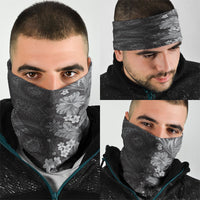 Pauli Hawai'i Hibiscus Neck Gaiter Polynesian Tribal Tattoo Pattern Floral Elements LT9 - Polynesian Pride