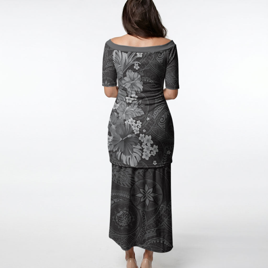 Pauli Hawai'i Hibiscus Puletasi Polynesian Tribal Tattoo Pattern Floral Elements LT9 - Polynesian Pride