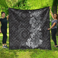 Pauli Hawai'i Hibiscus Quilt Polynesian Tribal Tattoo Pattern Floral Elements LT9 - Polynesian Pride