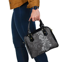 Pauli Hawai'i Hibiscus Shoulder Handbag Polynesian Tribal Tattoo Pattern Floral Elements LT9 - Polynesian Pride