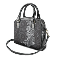Pauli Hawai'i Hibiscus Shoulder Handbag Polynesian Tribal Tattoo Pattern Floral Elements LT9 - Polynesian Pride