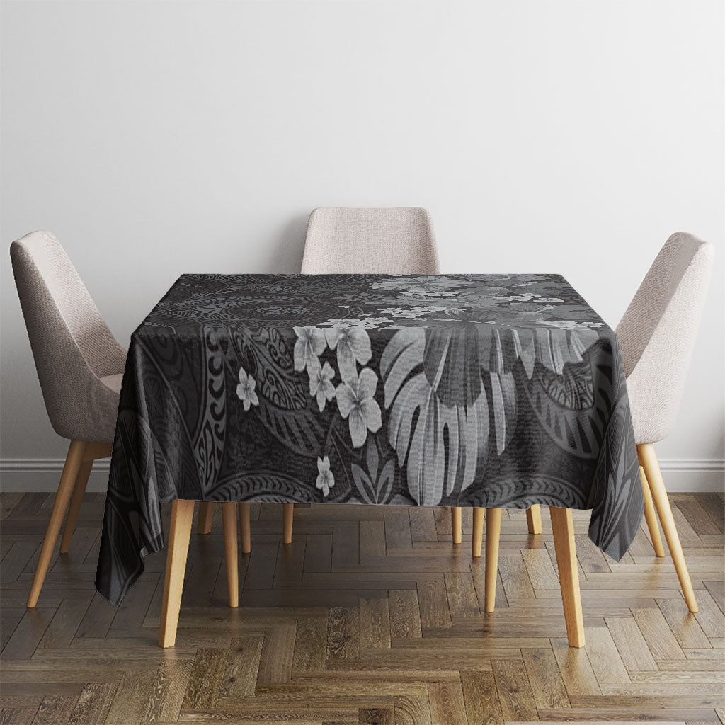 Pauli Hawai'i Hibiscus Tablecloth Polynesian Tribal Tattoo Pattern Floral Elements LT9 - Polynesian Pride
