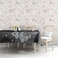 Pauli Hawai'i Hibiscus Tablecloth Polynesian Tribal Tattoo Pattern Floral Elements LT9 - Polynesian Pride