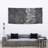 Pauli Hawai'i Hibiscus Tapestry Polynesian Tribal Tattoo Pattern Floral Elements LT9 - Polynesian Pride