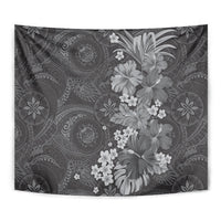 Pauli Hawai'i Hibiscus Tapestry Polynesian Tribal Tattoo Pattern Floral Elements LT9 - Polynesian Pride