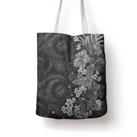 Pauli Hawai'i Hibiscus Tote Bag Polynesian Tribal Tattoo Pattern Floral Elements LT9 - Polynesian Pride