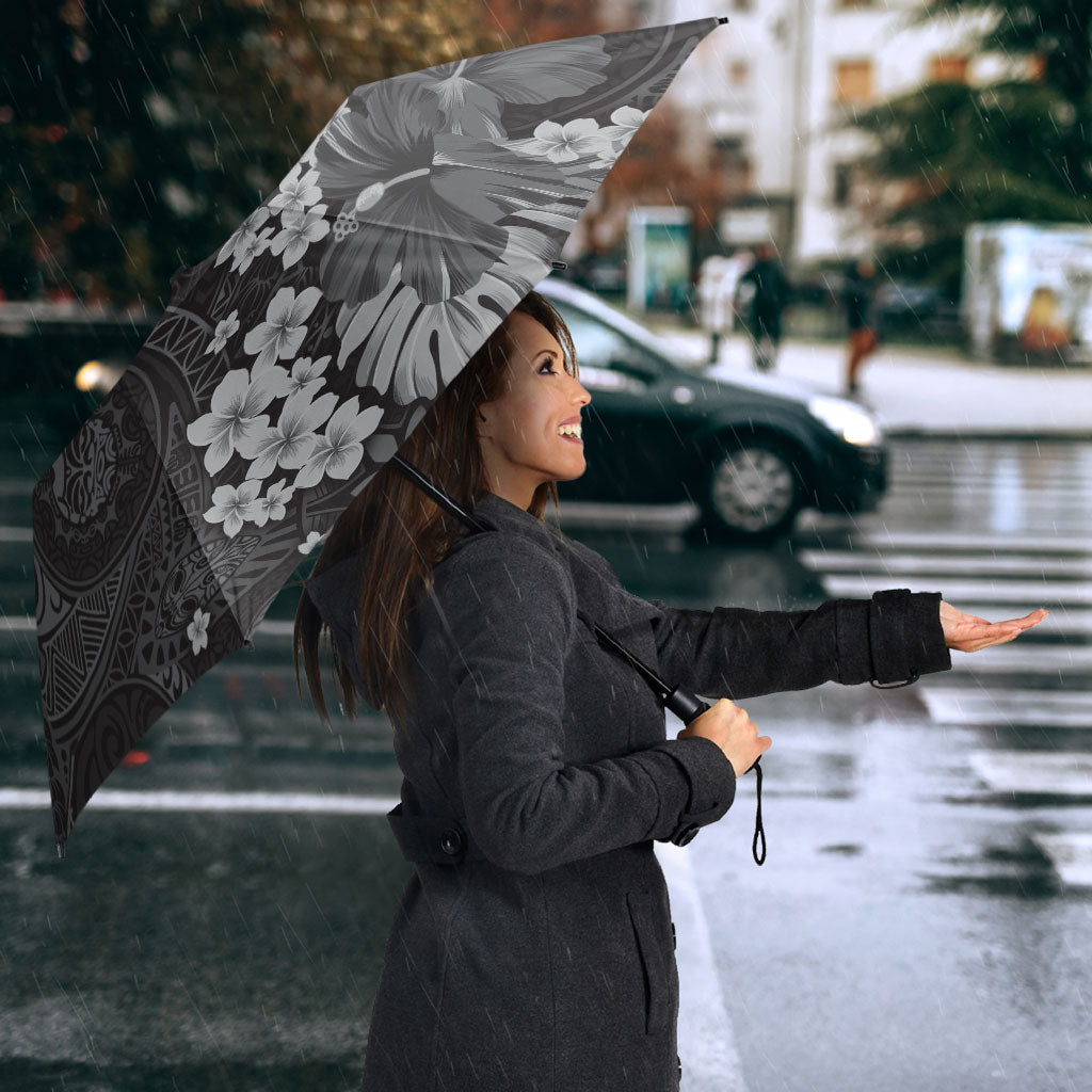 Pauli Hawai'i Hibiscus Umbrella Polynesian Tribal Tattoo Pattern Floral Elements LT9 - Polynesian Pride