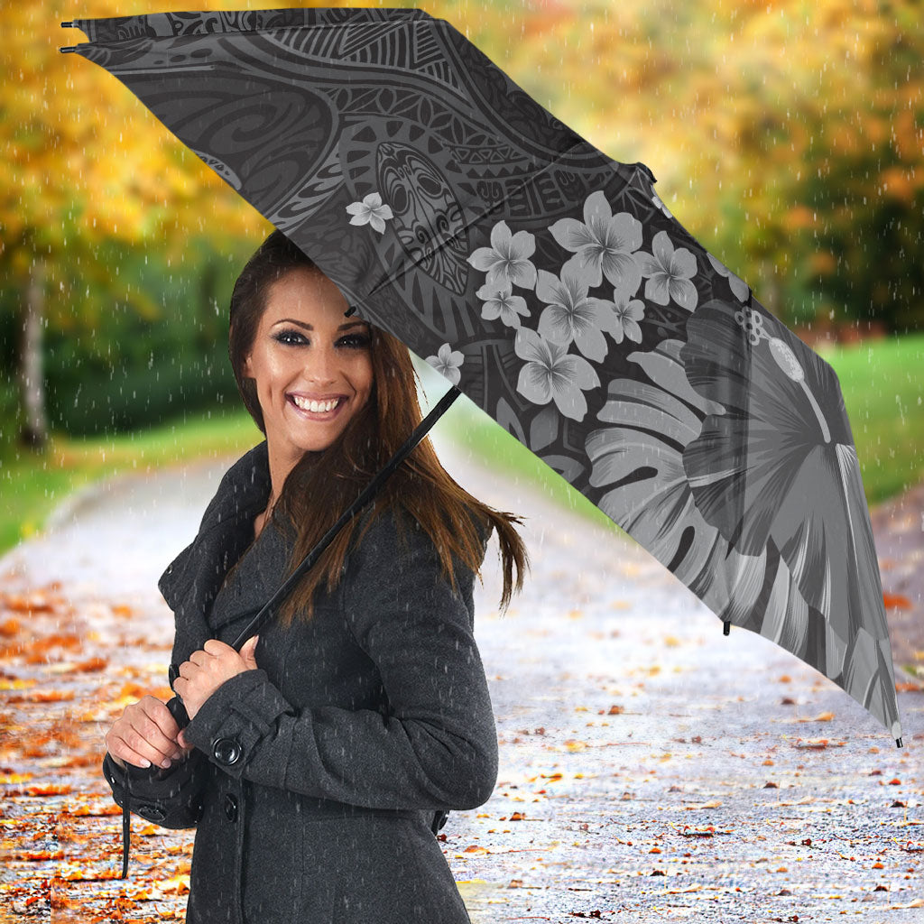 Pauli Hawai'i Hibiscus Umbrella Polynesian Tribal Tattoo Pattern Floral Elements LT9 - Polynesian Pride