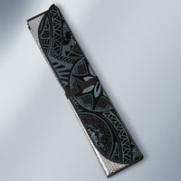 Pauliuli Hawai'i Hibiscus Auto Sun Shade Polynesian Tribal Tattoo Pattern Floral Elements LT9 - Polynesian Pride