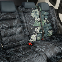 Pauliuli Hawai'i Hibiscus Back Car Seat Cover Polynesian Tribal Tattoo Pattern Floral Elements LT9 - Polynesian Pride
