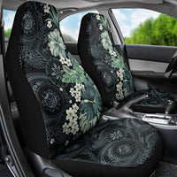 Pauliuli Hawai'i Hibiscus Car Seat Cover Polynesian Tribal Tattoo Pattern Floral Elements LT9 - Polynesian Pride