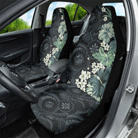 Pauliuli Hawai'i Hibiscus Car Seat Cover Polynesian Tribal Tattoo Pattern Floral Elements LT9 - Polynesian Pride