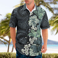 Pauliuli Hawai'i Hibiscus Hawaiian Shirt Polynesian Tribal Tattoo Pattern Floral Elements LT9 - Polynesian Pride