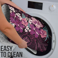 Poni Mama Hawai'i Hibiscus Bathroom Set Polynesian Tribal Tattoo Pattern Floral Elements LT9 - Polynesian Pride