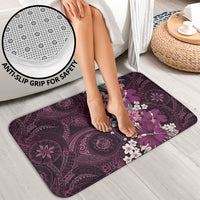 Poni Mama Hawai'i Hibiscus Bathroom Set Polynesian Tribal Tattoo Pattern Floral Elements LT9 - Polynesian Pride