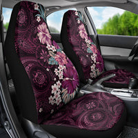 Poni Mama Hawai'i Hibiscus Car Seat Cover Polynesian Tribal Tattoo Pattern Floral Elements LT9 - Polynesian Pride