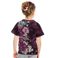 Poni Mama Hawai'i Hibiscus Kid T Shirt Polynesian Tribal Tattoo Pattern Floral Elements LT9 - Polynesian Pride