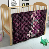 Poni Mama Hawai'i Hibiscus Quilt Polynesian Tribal Tattoo Pattern Floral Elements LT9 - Polynesian Pride
