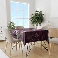 Poni Mama Hawai'i Hibiscus Tablecloth Polynesian Tribal Tattoo Pattern Floral Elements LT9 - Polynesian Pride